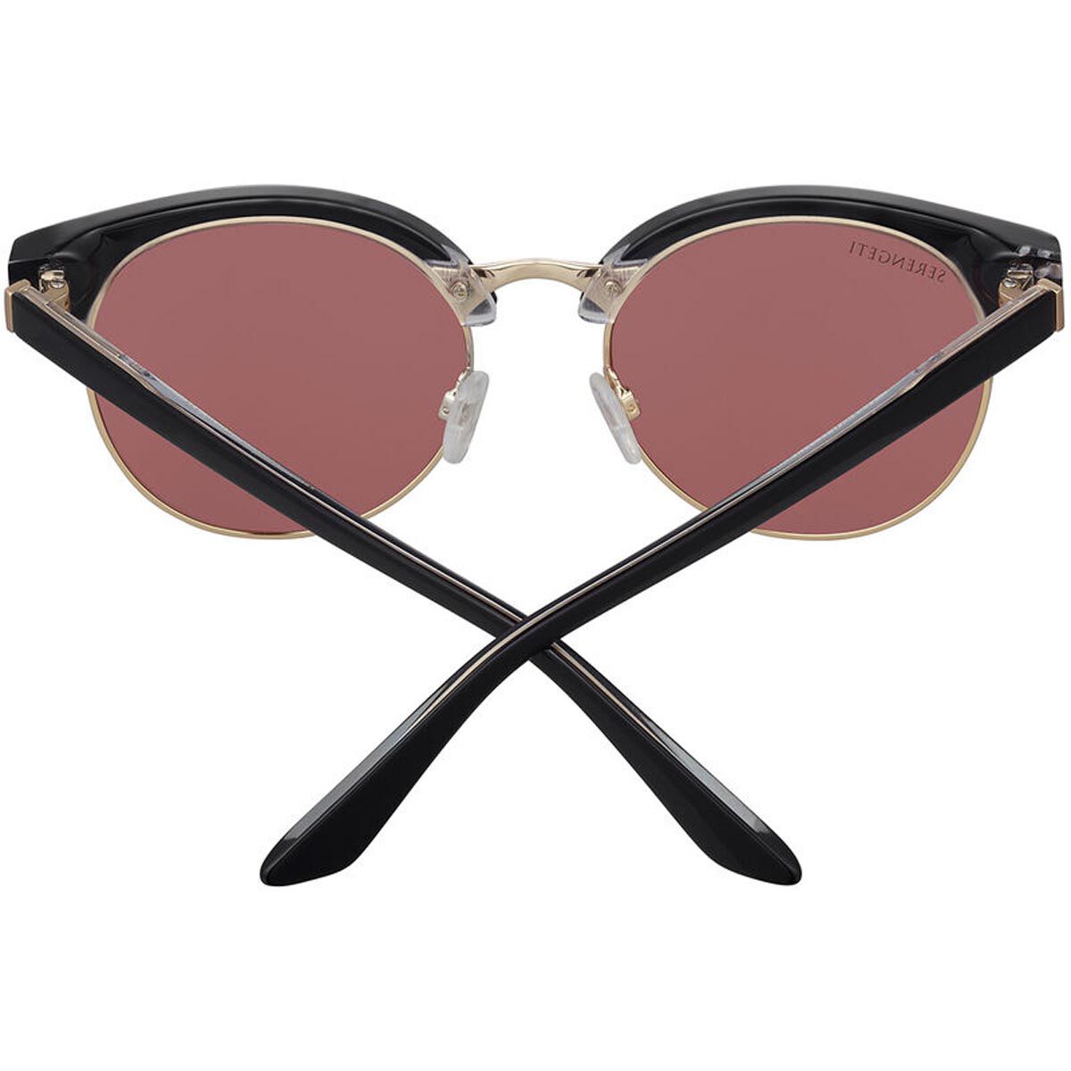 SUSAN, Shiny Black Transparent Inside Shiny Light Gold Metal-Mineral Polarized Sedona Cat 3 to 3, hi-res image number null
